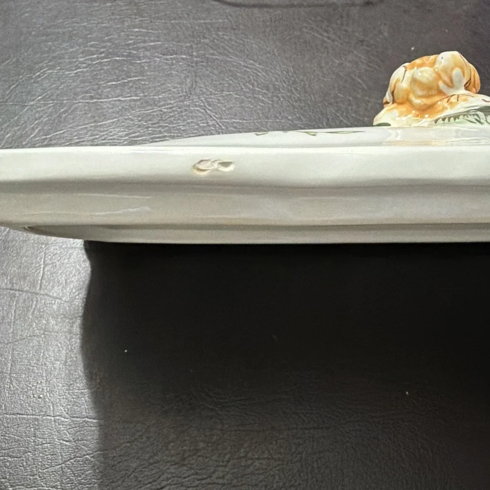 Princess House Vintage Garden Ceramic Floral Centerpiece Serveware (See Detail)